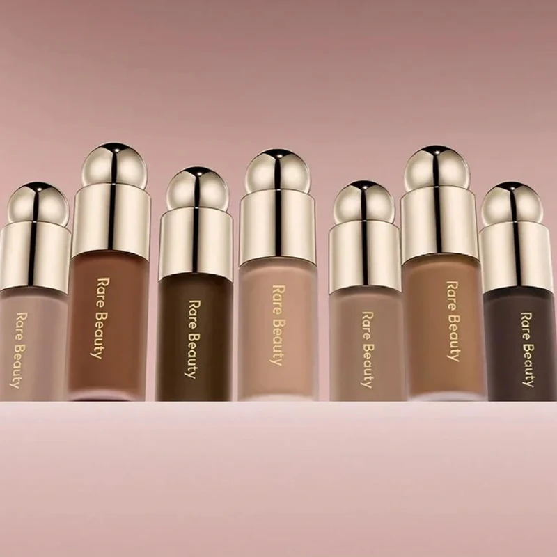 RARE Beauty-pintalabios líquido de alto cobre, resistente al agua, hidratante, líquido de alto brillo, brillo Natural, crema colorete en polvo