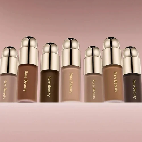 RARE Beauty-pintalabios líquido de alto cobre, resistente al agua, hidratante, líquido de alto brillo, brillo Natural, crema colorete en polvo