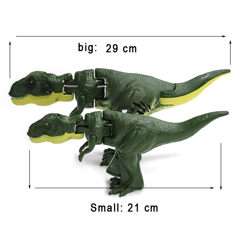 Swinging Dinosaur T-rex Toy Creative Telescopic Spring Dino Fidget Christmas Gifts Children Decompression for Kids Battery-free