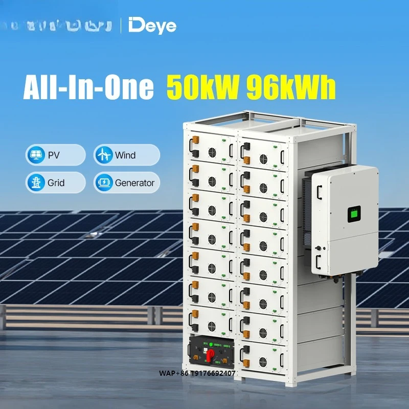 

VoltaNest All-in-One 100kWh 96kWh Lifepo4 Battery Commercial Industrial Energy Storage System Rack-mounted with Deye Inverter