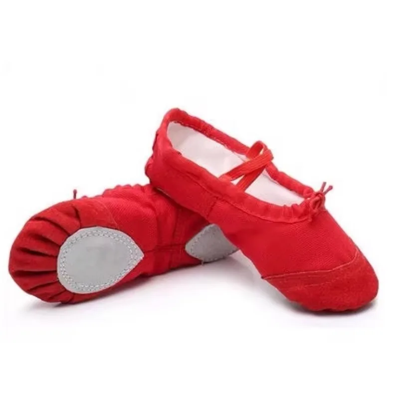 Dance shoes, children's soft soled exercise, adult yoga, classical ethnic dance, girls' Chinese ballet dance shoes