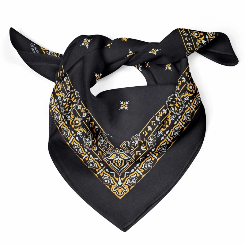 Paisleys Pattern Handkerchief Bandanas ผ้าเช็ดหน้าอเนกประสงค์ผ้าพันคอกลางแจ้งสำหรับผู้ชายและผู้หญิง Neckwear