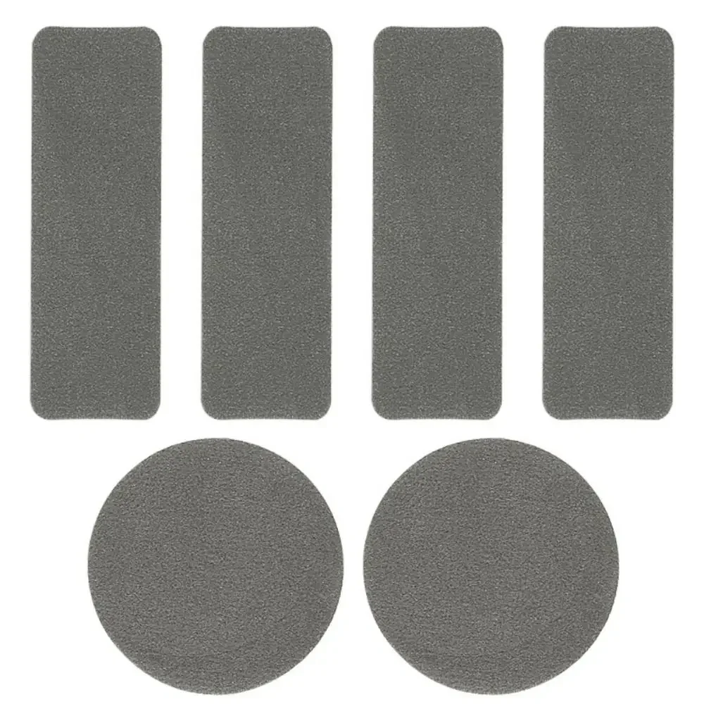 6 Stück selbstklebende Schuhreparatur-Patches, universelle, strapazierfähige Fersenloch-Pads aus Mikrofaser-Leder, Reparatur-Pads für Sneaker – Detail 11