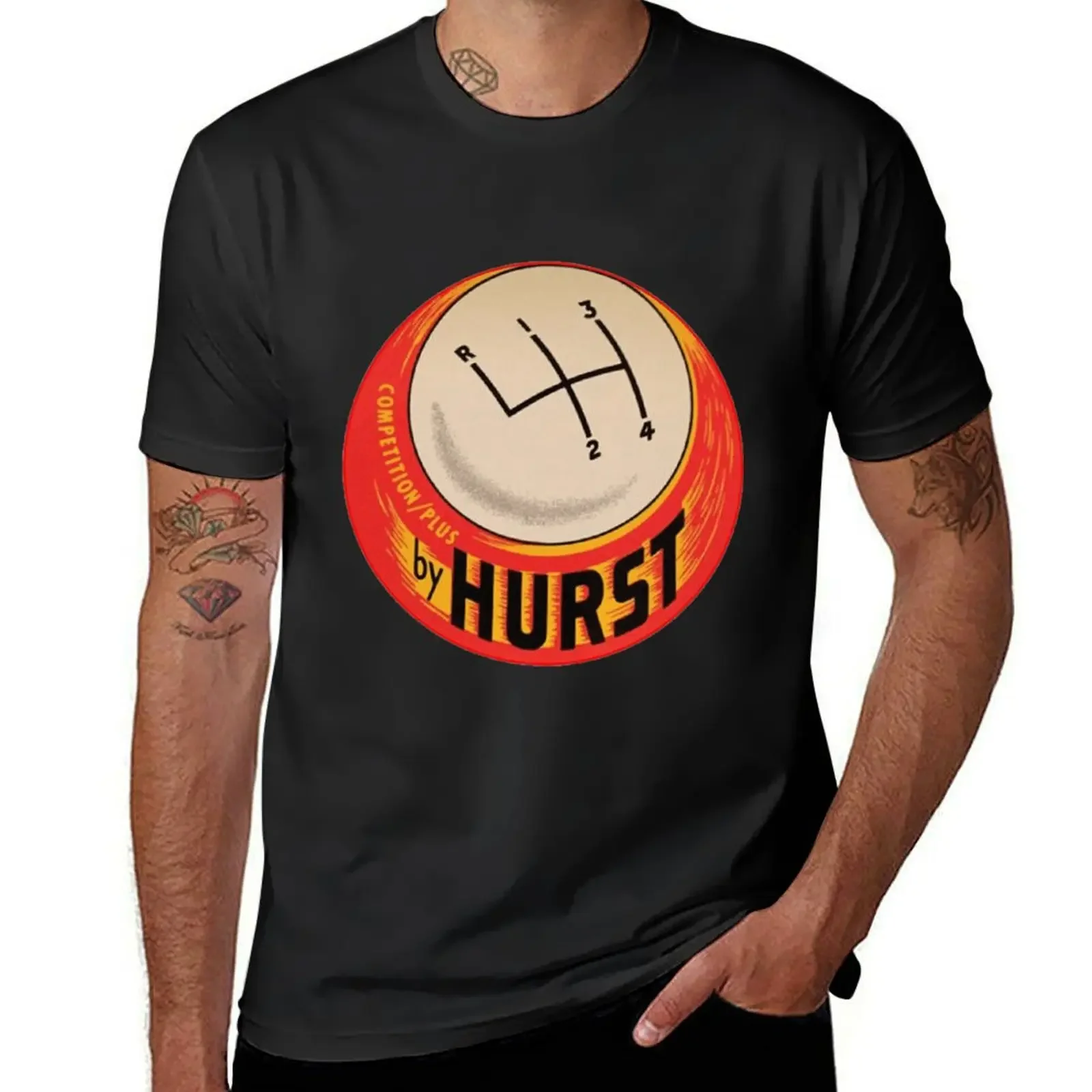 Vintage Hurst Shift Knob Essential . T-Shirt korean fashion man t shirt graphic tee shirt shirts graphic tees men tshirt