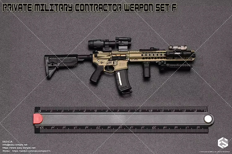 Easy&Simple 06043 1/6 Scale PMC Miniature Weapon Equip Doll Accessories For 12inch Soldier Action Figure Model