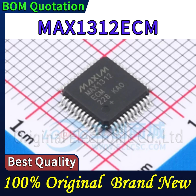 10pcs/lot MAX1312ECM  Original  In stock High quality