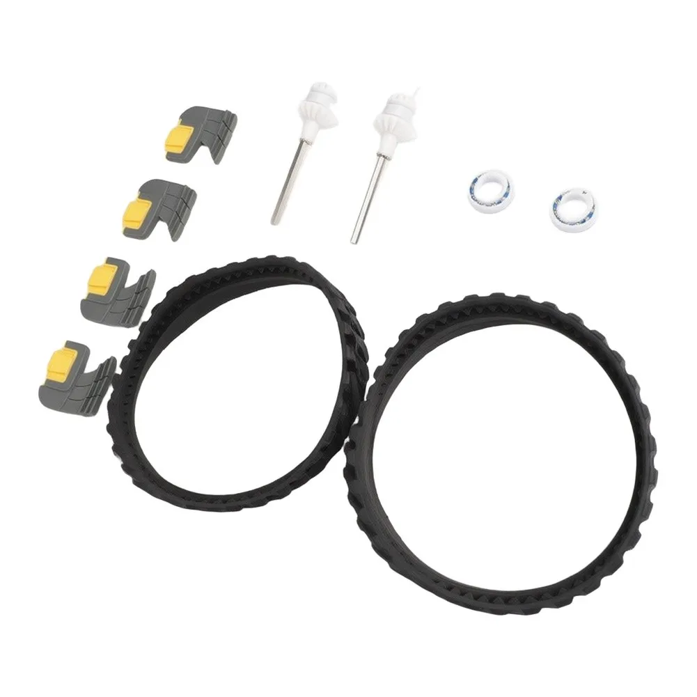 R0526100 Repair Kit for Zodiac MX8 for mx6 Pool Cleaners: 2 Tire Tracks 2 Drive Shafts 2 for c60 Bearings 4 Scrub Brushes