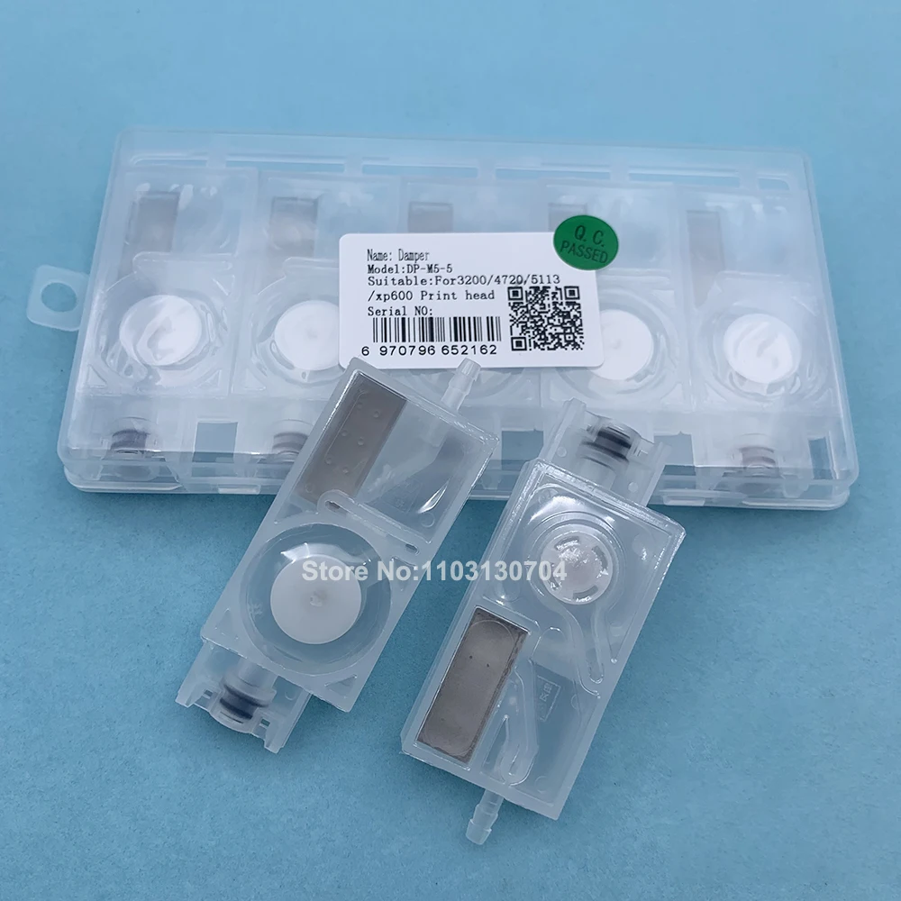 10PCS High quality Eco Solvent i3200 Ink Damper For Epson i1600 4720 XP600 DX5 EPS3200 Print Head Mimaki JV33 Dumper Filter Assy