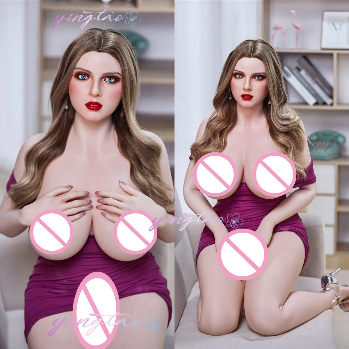Male Masturbation Doll Big Ass Adult Doll Doll Pussy Vibration Realistic Men's Sex Doll Anus 18+ Sexy Jelly Boobs