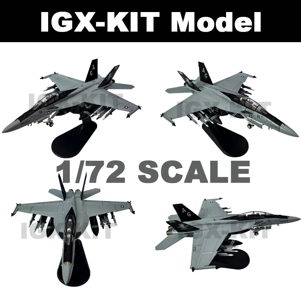 

1/72 Scale US Army F/A-18F F-18 F18F Super Hornet F18 Fighter Metal Military Plane Model High Density Collectible Toy Gifts
