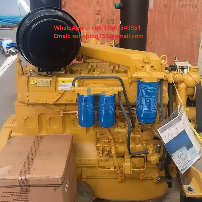 Bulldozer SD16 Diesel Engine WD10G178E25 SD16 Engine Assembly 16Y-01C-10000 for Weichai Engine Assy