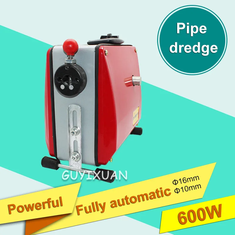 Automatic electric pipe dredging machine sewer dredger toilet floor drain dredging cleaning machine Drain  Pipe Device Clean