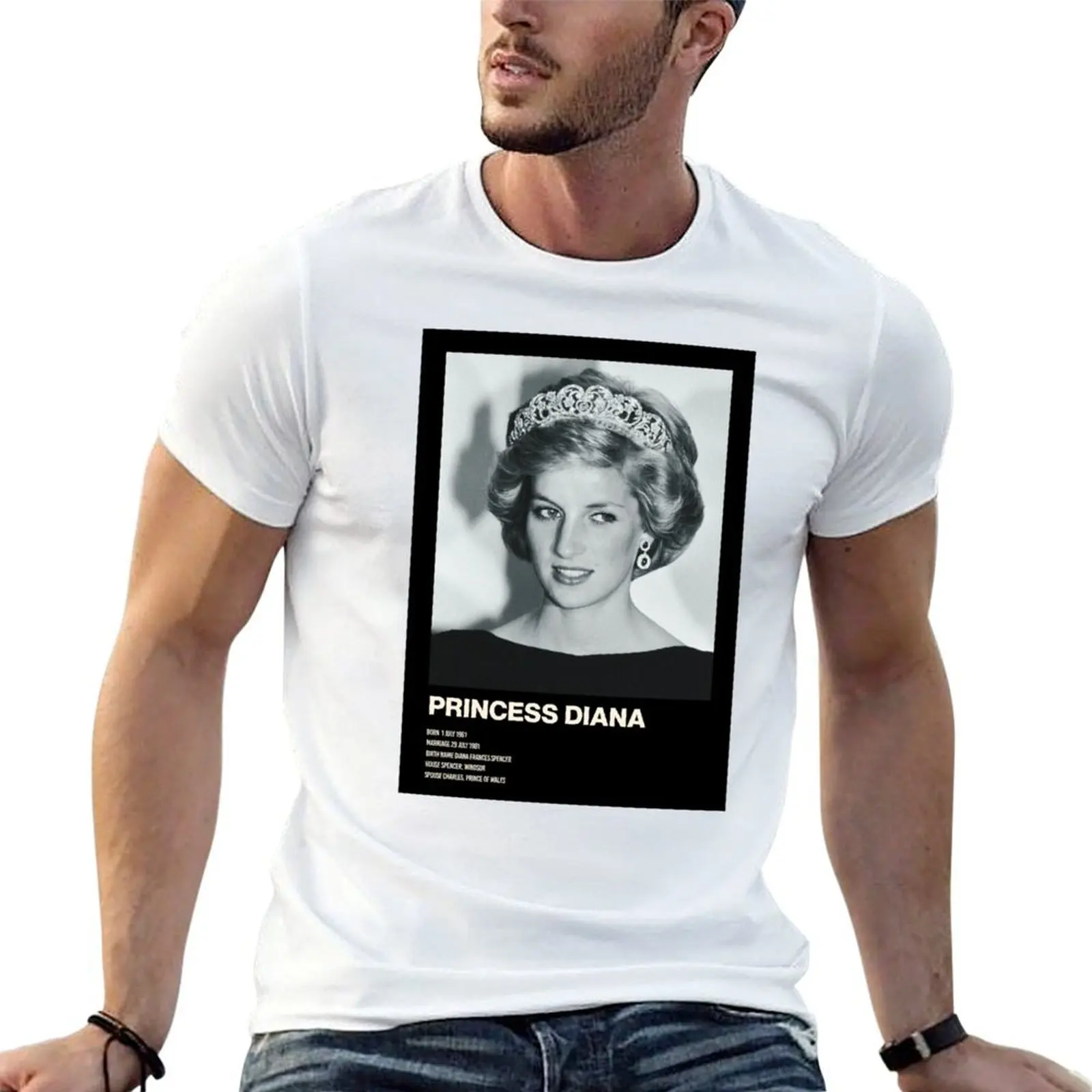 

Princess Diana T-Shirt man t shirts for men casual g man t shirts for men T-Shirt