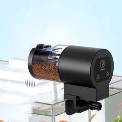 Automatische Aquarium Feeder Intelligente Timing 100Ml Auto Feeder Aquarium Goudvis Feeder Grote Capaciteit Visaquarium Feeder