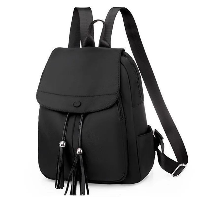 

Выберите это для поездок на выходные или короткие предложения! Женский универсальный рюкзак из ткани Оксфорд с водонепроницаемыми, прочными и несколькими карманами