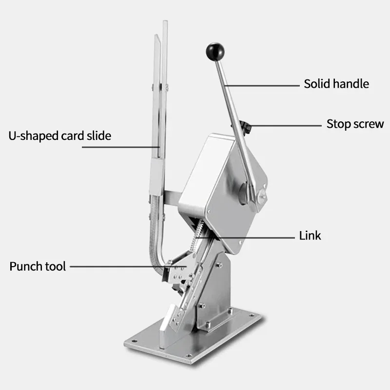 

Hot sales HR-550 Manual industrial sausage knotting machine U-handle stainless steel restaurant equipment