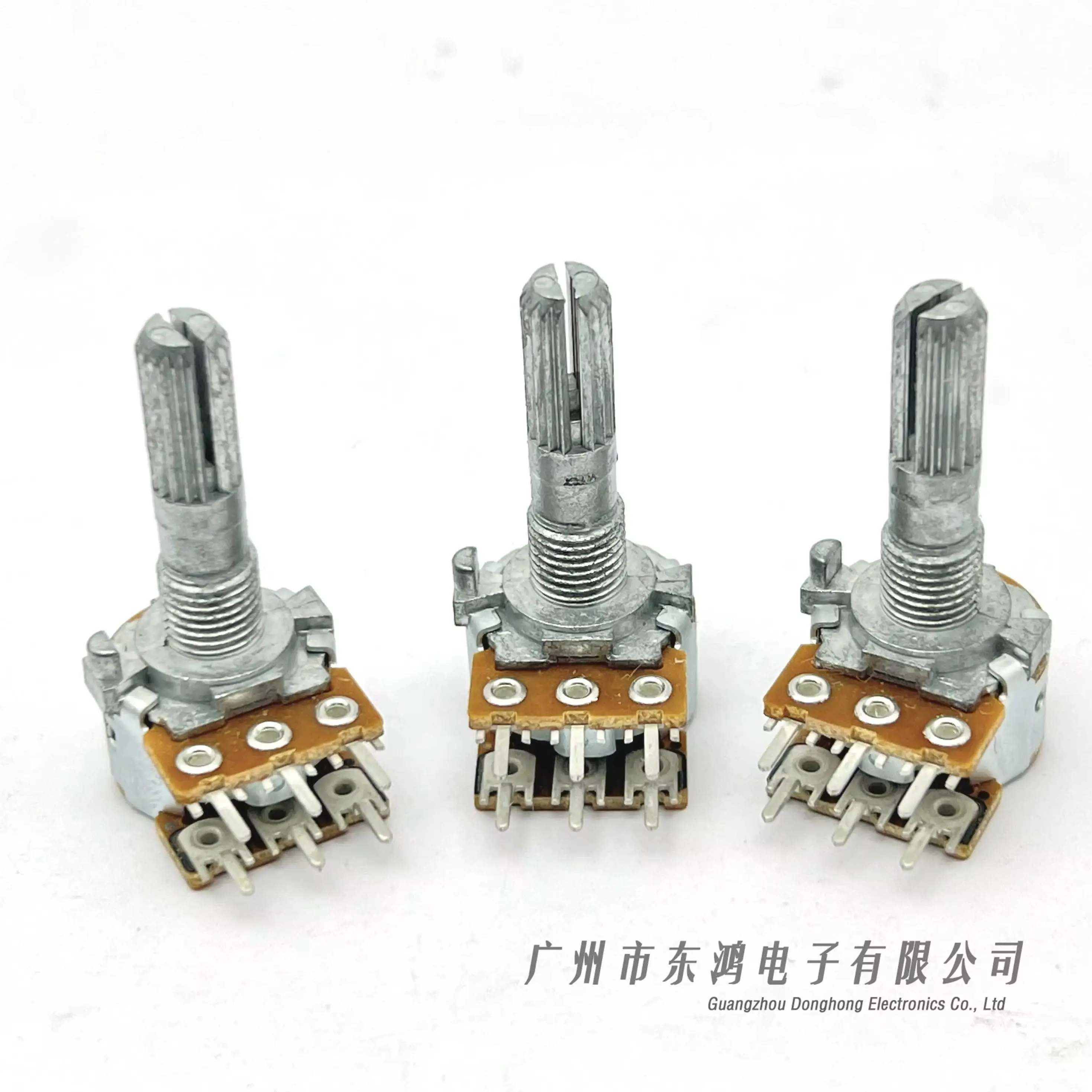 Japan ALPS16 type A100K25 axis potentiometer imported audiophile audio speaker power amplifier volume duplex 6 feet