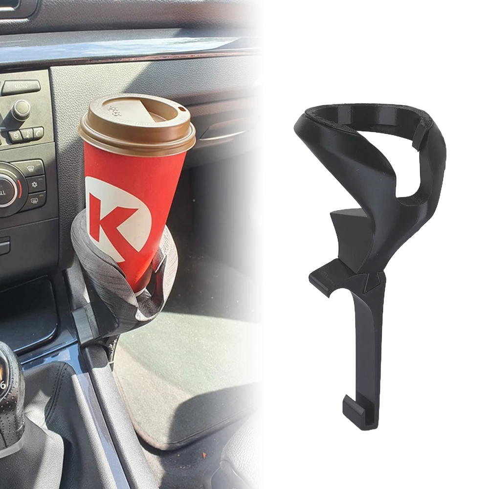 

1pc Car Cup Holder Portable Cup Rack Black Durable Mug Holder For BMW 1 Series 2004-2013 E81 E82 E87 E88 Car Accessories