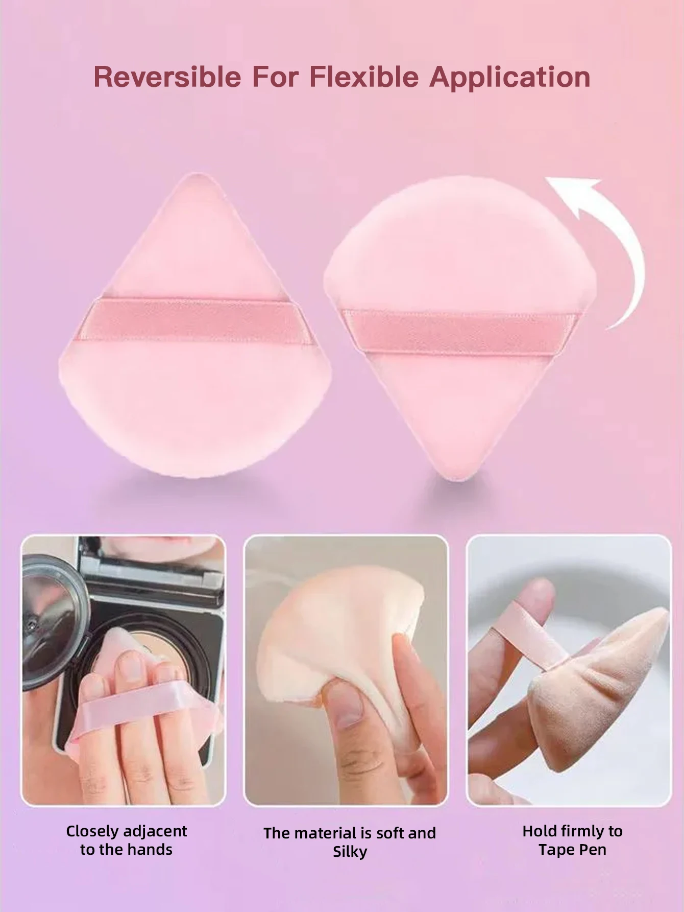 Gąbki do makijażu, miękkie i niechłonące, do stosowania na sucho i na mokro, mini blender do podkładu w płynie i pudrze, 14 sztuk/puszka