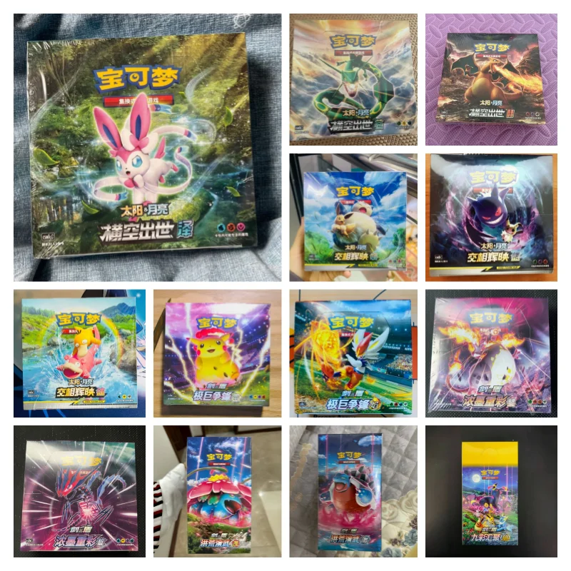 

Тонкая коробка Ptcg Упрощенная китайская серия Подлинная упаковка драгоценных камней 4 карточки 5 карточек Дополнительная упаковка 6 карточек Улучшение упаковки 5 карточек 151 серии