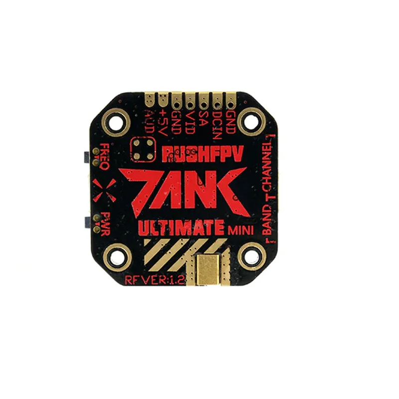 RUSH TANK Ultimate MINI 5.8GHz 48CH RaceBand 0/25/200/500/800mW Switchable 20x20 Stackable FPV Transmitter VTX For RC Drone