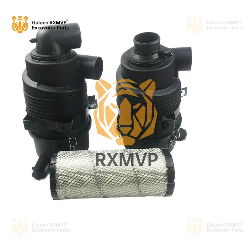 For yangmar long XCMG 60/75 Yuchai takeuchi air filter assembly air filter housing back cover excavator accessories