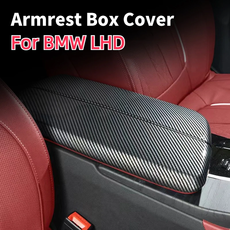 Чехол для автомобильного центрального подлокотника, аксессуары для стайлинга автомобилей, для BMW G30, G38, G20, G28, G05, G01, G02, G08, F48, F49, F15, X1X3X4X5, LHD Чехол для автомобильного центрального подлокотника, аксессуары для стайлинга автомобилей, для BMW G30, G38, G20, G28, G05, G01, G02, G08, F48, F49, F15, X1X3X4X5, LHD