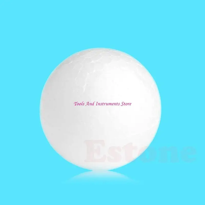 부드러운 폴리스티렌 스티로폼 라운드 거품 공 크래프트 볼 아트 장식 가정 학교 프로젝트 DIY 장신구 C7AC