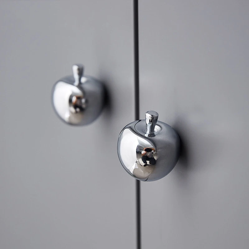 Apple Drawer Knobs Children and Baby Home Decor Drawer Pulls Handles for Dresser Cupboard Wardrobe Cabinet Kitchen Knobs