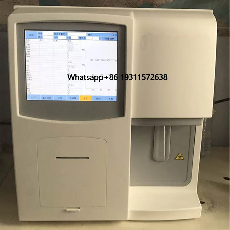 

Amazing 2 Channels Full Auto 3 Parts Analyzer Price / Apparatus Machine / Cell Counter CBC60