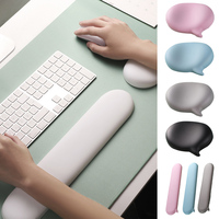 Keyboard mouse wrist rest ergonomic office typing protect relax wrist memory foam mouse pad computer notebook mouse pad