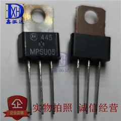 2 Buah Transistor Triode Amplifikasi Melingkar MPSU05 NPN