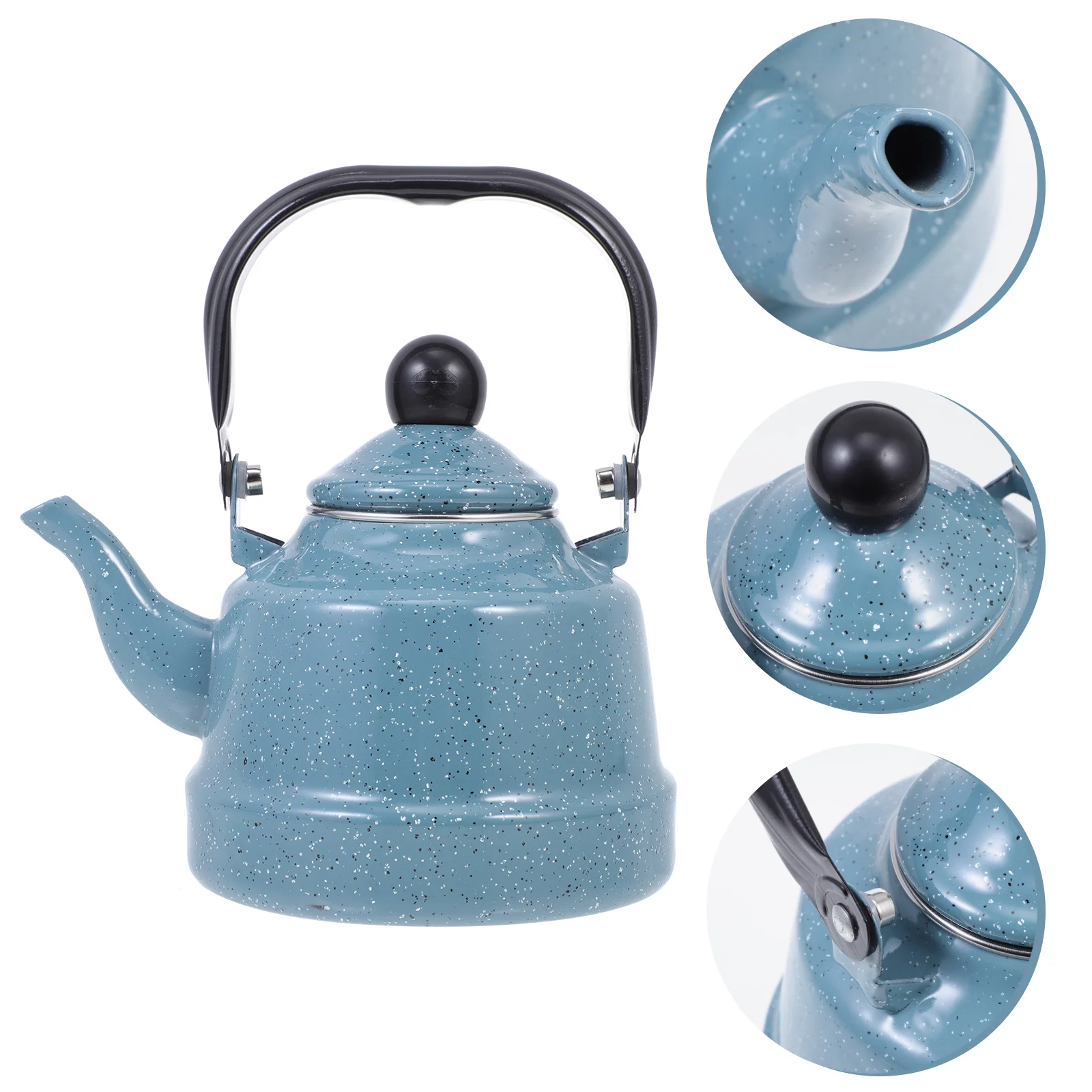 Enamel Kettle Hotel Tea Pocking Teakettle Restaurant Teapot Kitchen Water Bottle