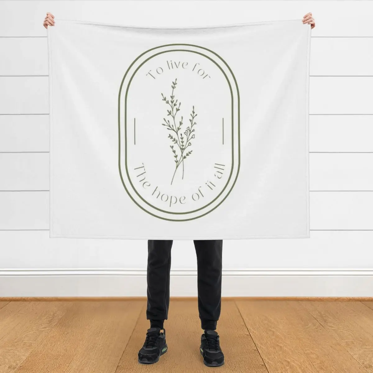 

To live for the hope of it all Throw Blanket Hairys Decorative Throw Sofa Quilt Blankets