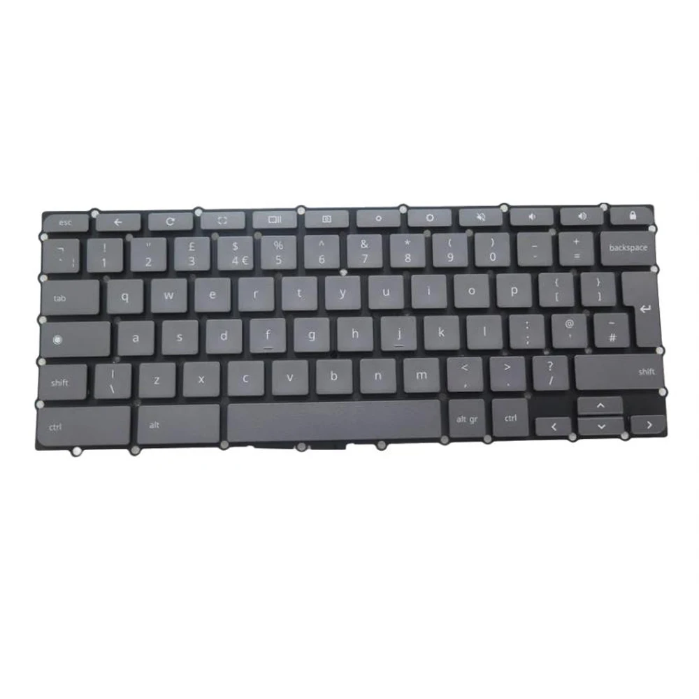 

Монохромная клавиатура с подсветкой для ноутбука ACER Chromebook Spin 514 CP514-1H N20Q2 CP514-1HH NKI1320B, Великобритания, Великобритания, серый, новый