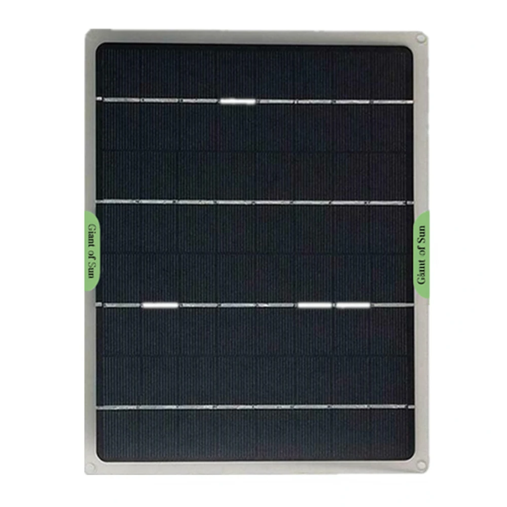 24X19CM Monocrystalline 10W Portable Solar Panel for Car Travel Boat Solar Battery Charger RV Accessories with Dual USB