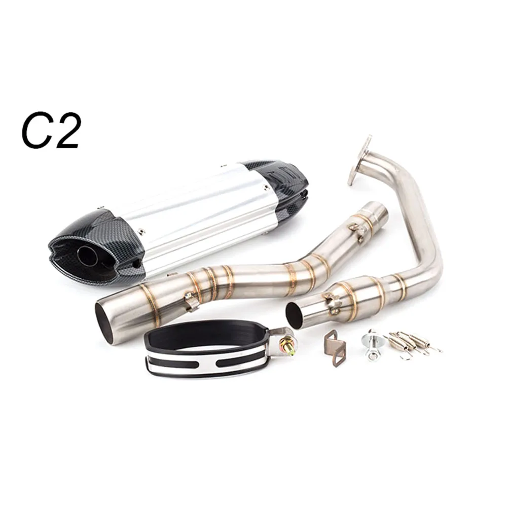 

YZF YZF-R15 V3 Full Set Modify Exhaust Muffler Silencer Middle Link Pipe Stainless Steel For Yamaha YZF-R15 V3