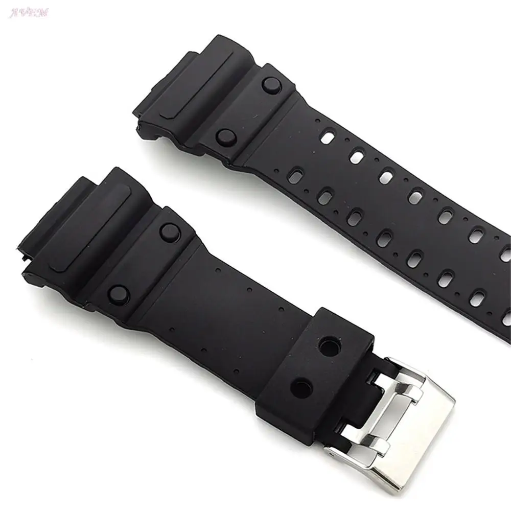 Correa de goma para reloj Casio G-SHOCK Gx-56slg-1dr para hombre, pulsera deportiva de plástico de silicona negra, resistente al agua, accesorios