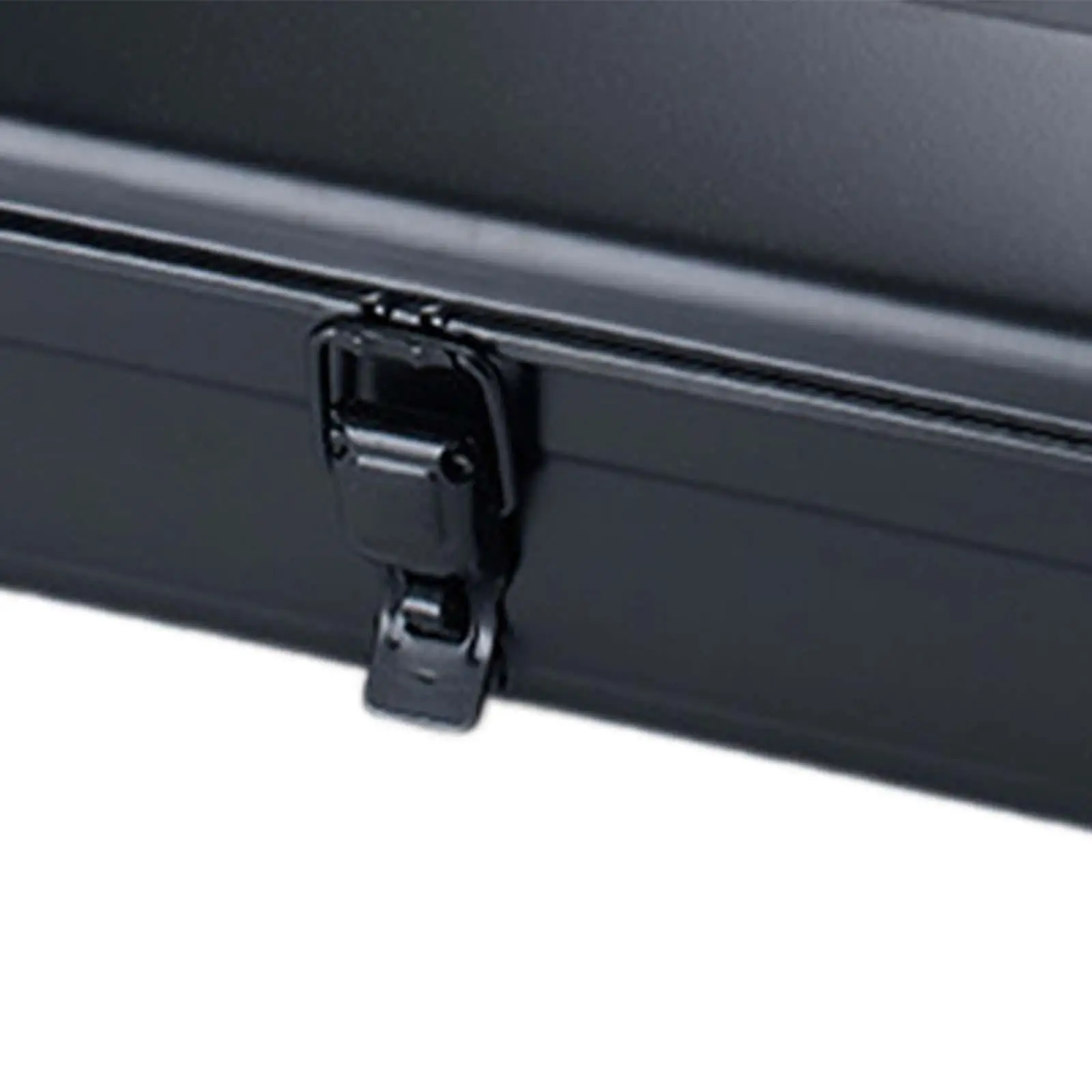 Metal Tool Box Empty Multifunctional Organizer Waterproof Storage Carry Container for Car Maintenance