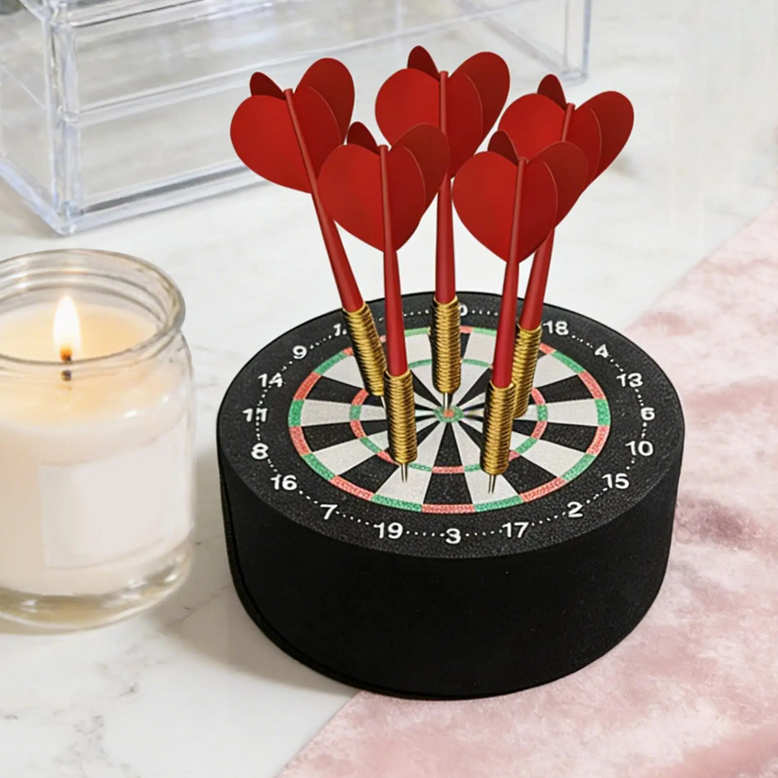 Soporte para Dardos, Mini Organizador, Soporte de Escritorio para Dardos, para Adultos, Amantes del Juego, Jugadores, Sala de Juegos, Hogar, Club, Escritorio, Estante, Organización