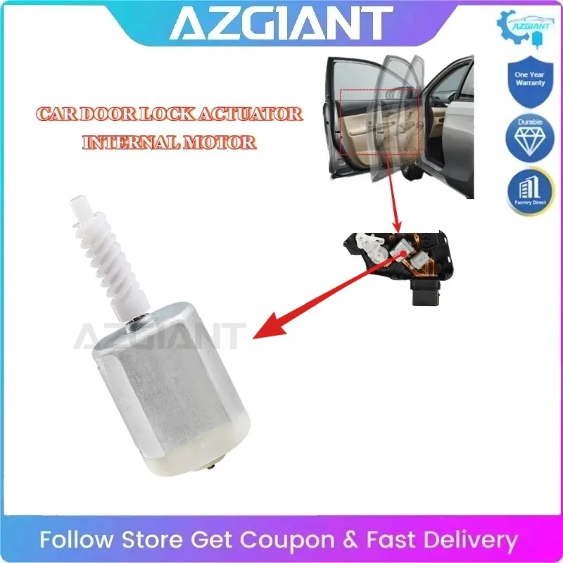 

AZGIANT FC-280 Car Side Door Lock DC Motor Replacement For Kia Rondo Optima K5 MK2 Carens Naza Citra MK3 Car Accessories