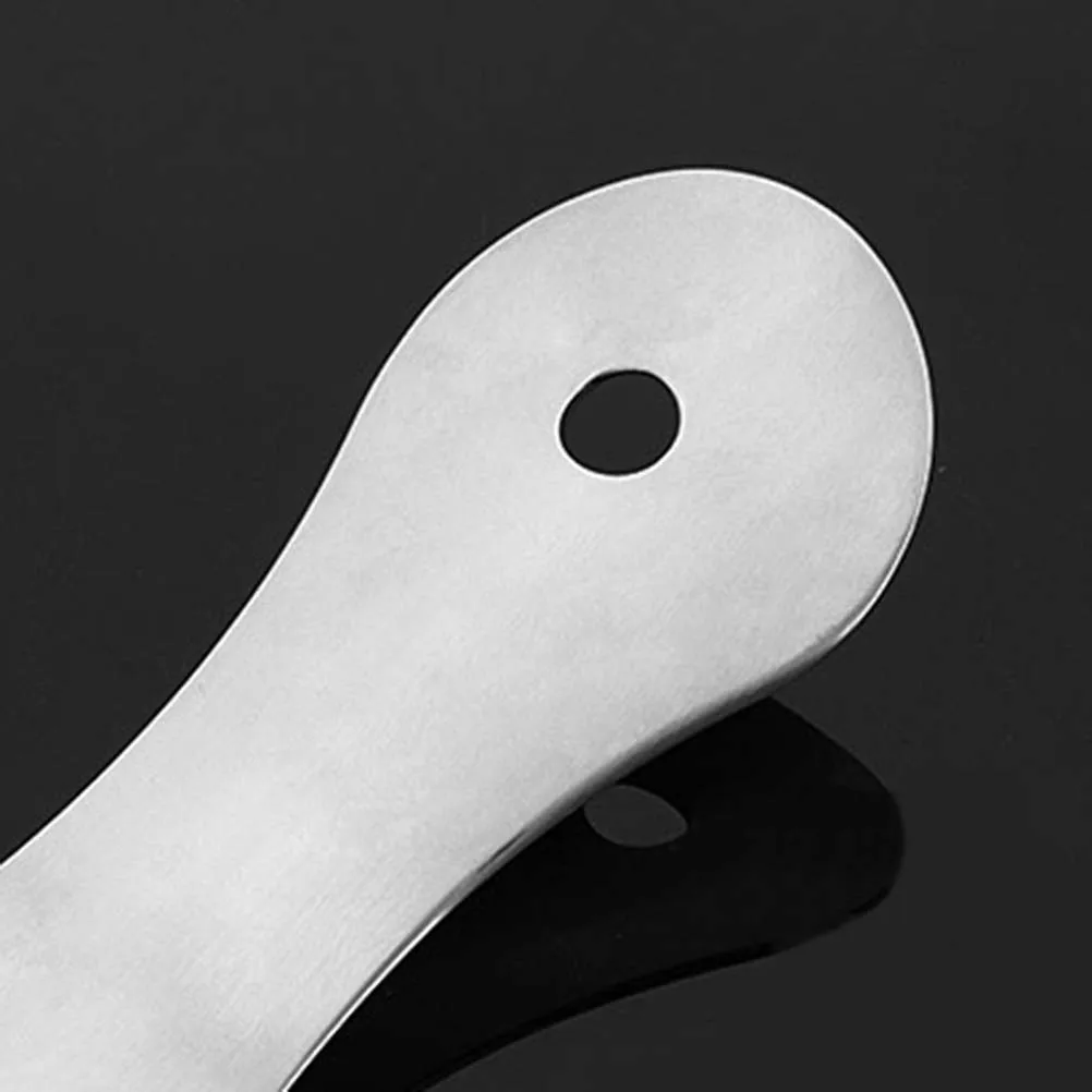 

Short Handled Stainless Steel Shoehorn Durable Smooth Polished Comfortable Shoe Lifter Tool Long Metal Shoe Horn for Men Women