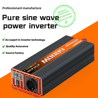 Pure Sine Wave Inverter DC 12V to AC 220V 50HZ EU socket 6000W LED Voltmeter Converter Transformer