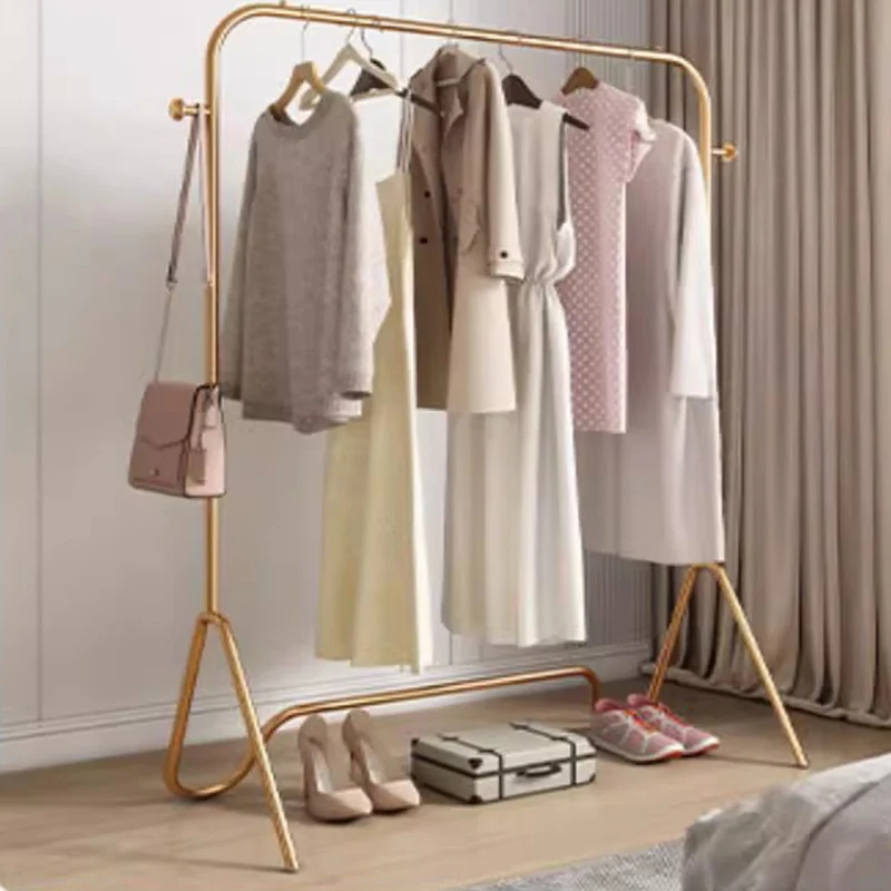 Floor Hotel Clothes Hanger Saving Modern Garment Indoor Clothes Hanger Single Boutique Colgador De Ropa Livingroom Furniture