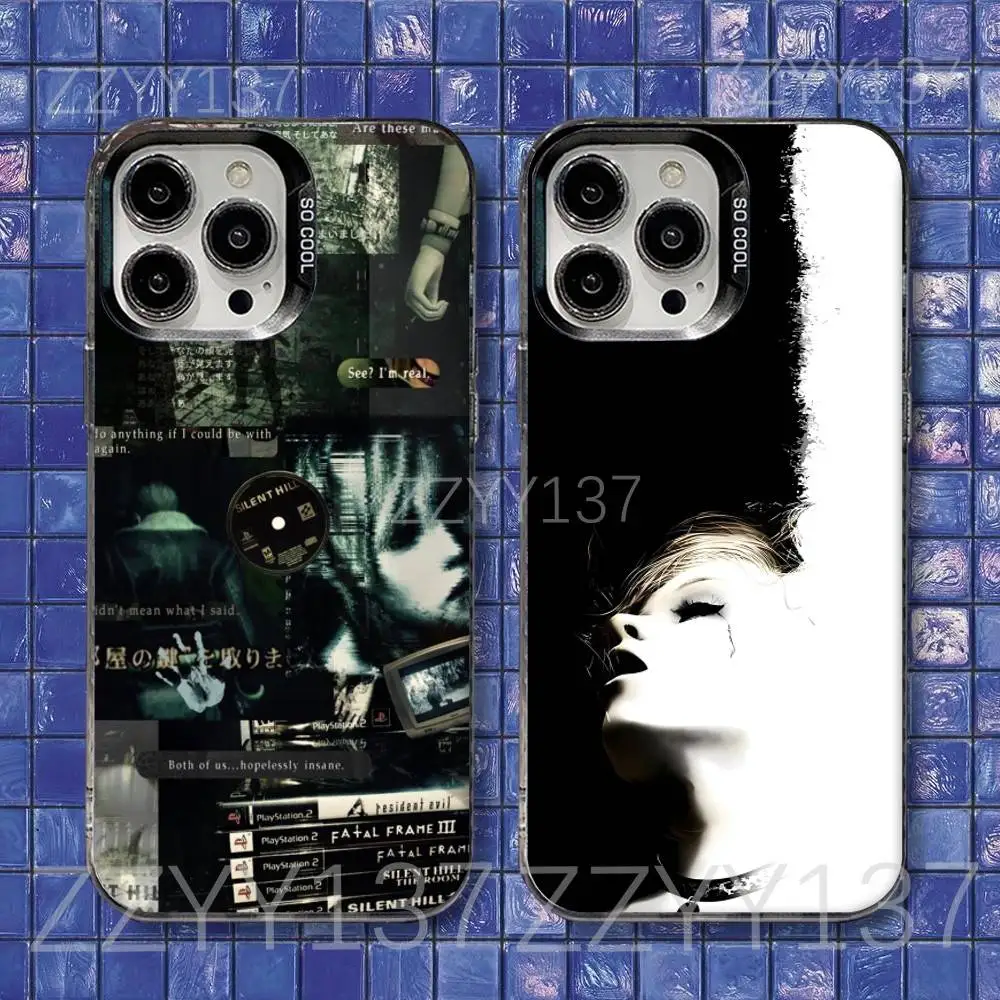 

S-Silent Hill 3 Heather Mason Phone Case For iPhone 16,15,14,13,12,11,8,7,Pro,Max,Plus,Mini,XS,SE Shockproof Matte Cover