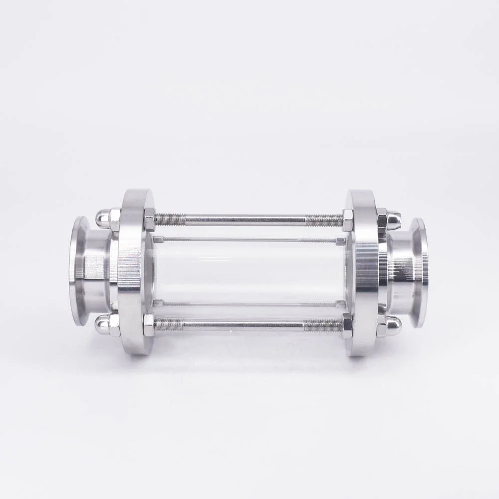 Imagem -02 - Sanitary Flow Sight Glass Sus304 316 Stainless Steel Homebrew Tri Clamp Diopter 1.5 2.5 19 mm 25 mm 32 mm 38 mm 45 Milímetros 51 108 Milímetros