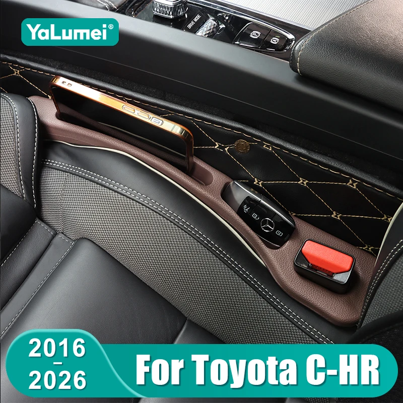 Für Toyota CHR C-HR 2016 2017 2018 2019 2020 2021 2022 2023 2024 2025 2026 Hybrid Auto Sitzspalt-Aufbewahrungsbox Zubehör