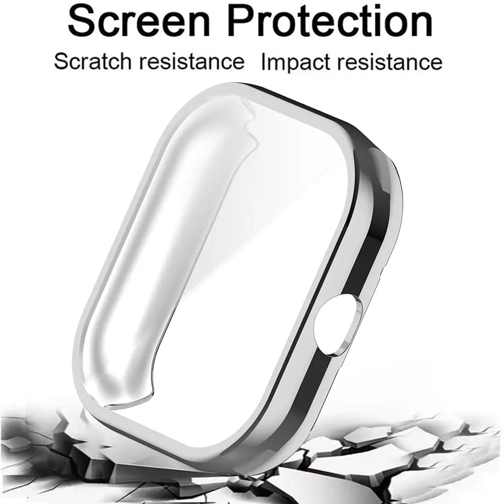 TPU  Case for Redmi Watch 4 Case Cover - Full Coverage TPU Protective Case Cover For Xiaomi Redmi Watch 4