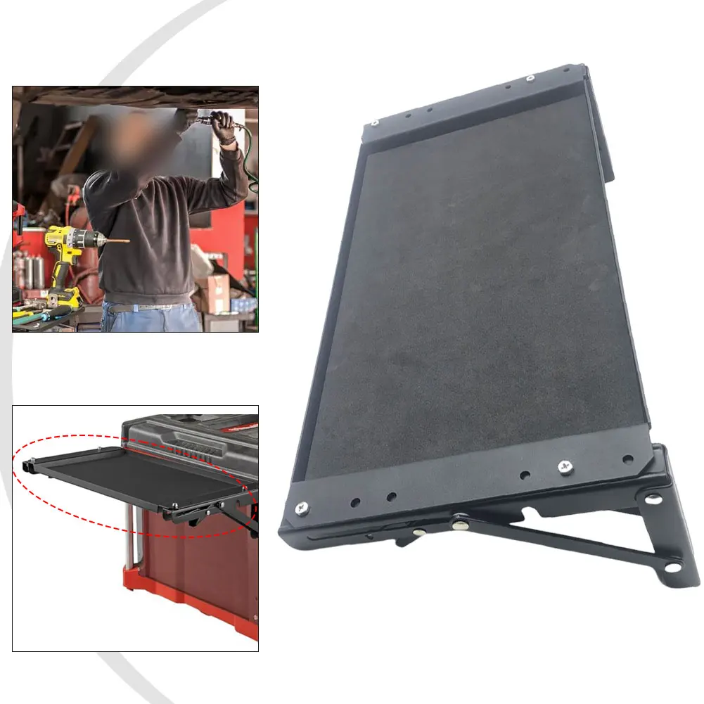 

Car Tool Box Extension Table Board - For Packout Tool Box Folding Magnetic Table Maintenance Electrician Tool Storage Table
