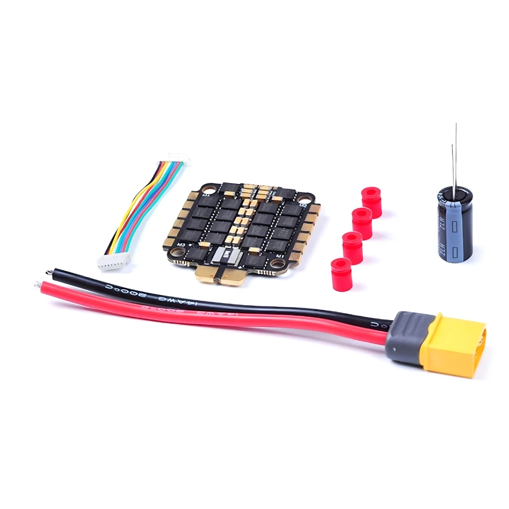 

1set Reliable F4 V3S Flight Controllers 30.5x30.5mm Stack BLHELIS 4in1 45/55/60A ESC Module Board for FPVs